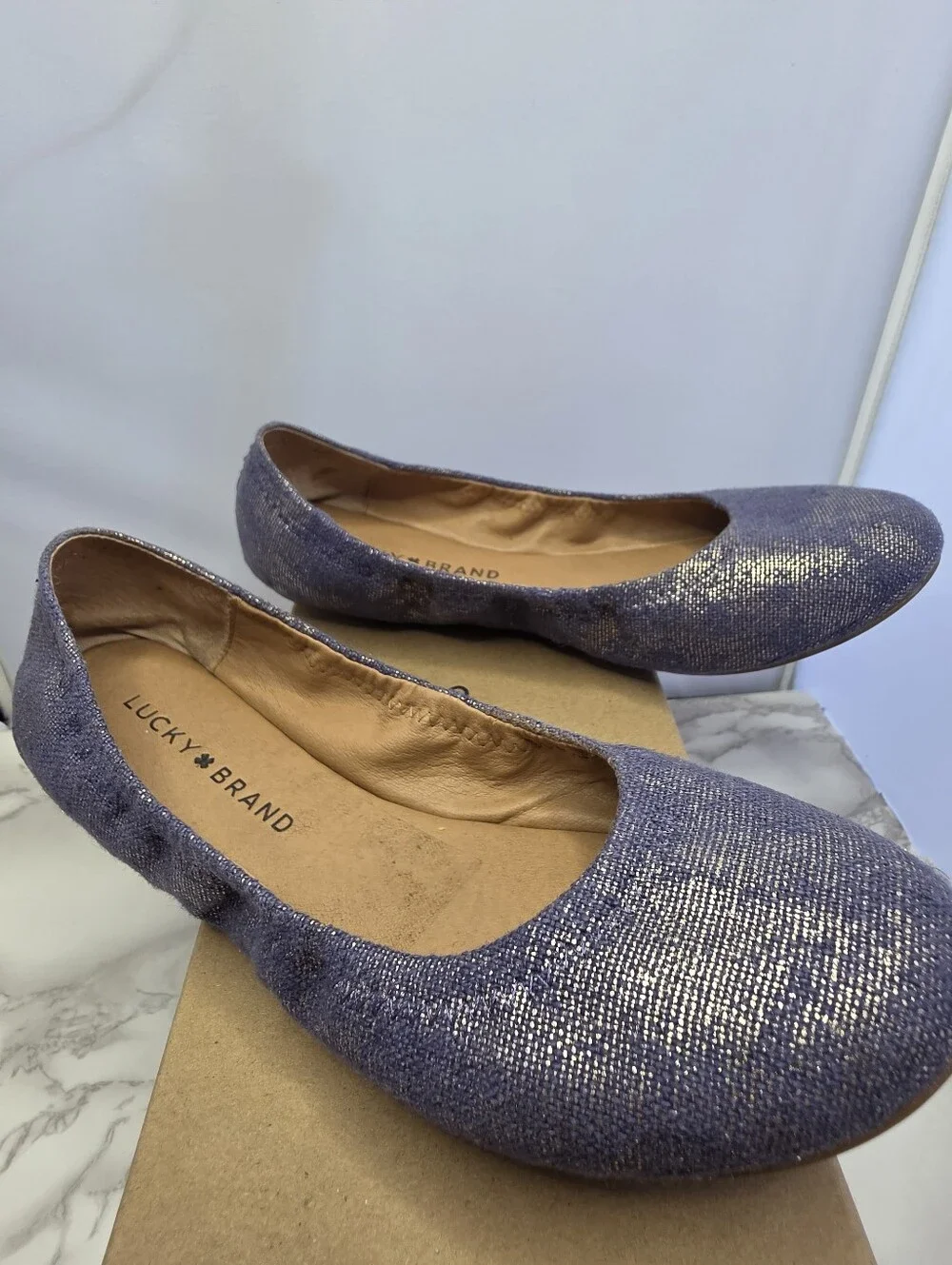 Lucky Brand ballet flats 7.5